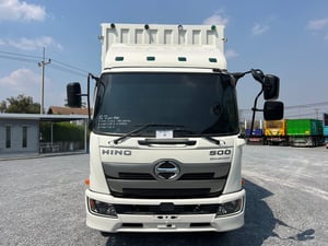 HINO FC9J 175 HP ปี 65 ไมล์ 26,567 KM. #ตู้ 10 บานเปิดรอบ ยาว 6.60 เมตร #LEK1073