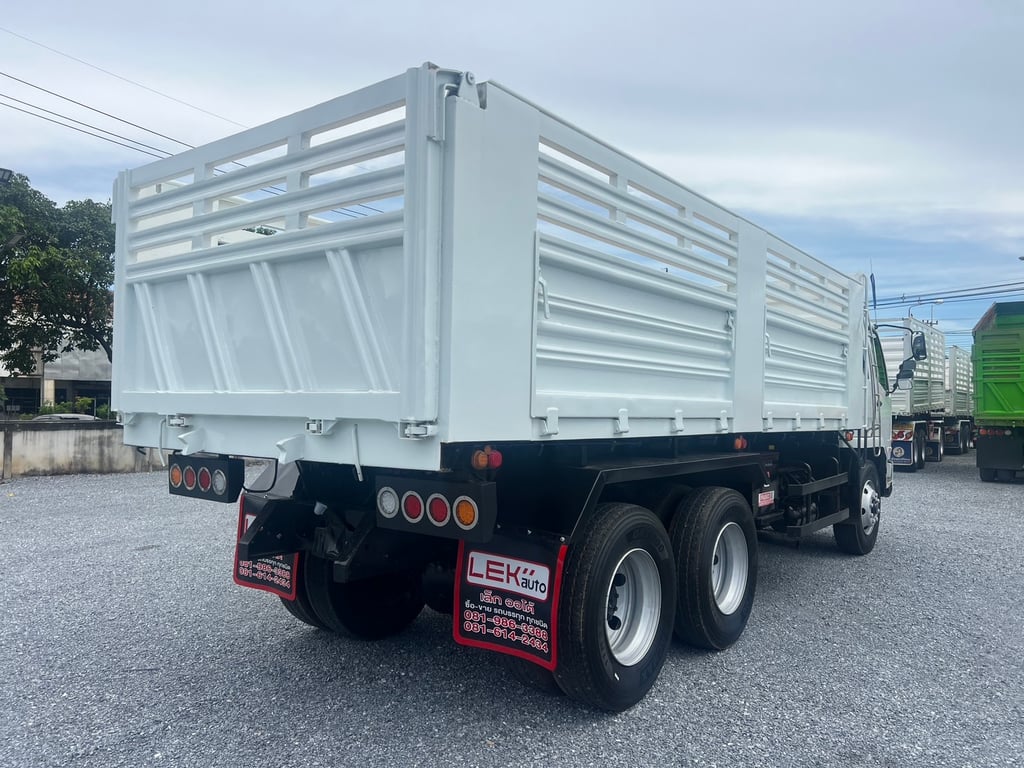 FUSO FN62FM 270HP ปี 65 ไมล์น้อย 37,600 KM. #กระบะดั้ม SMM (สามมิตร)  LEK655 