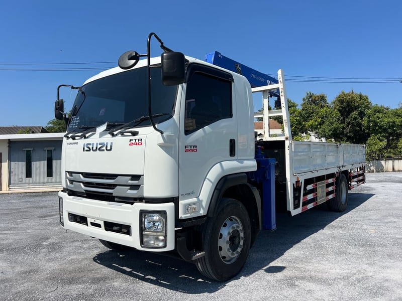 ISUZU FTR 240 HP ปี66 ไมล์ 64,700  Km. #6ล้อเครน #LEK1094 