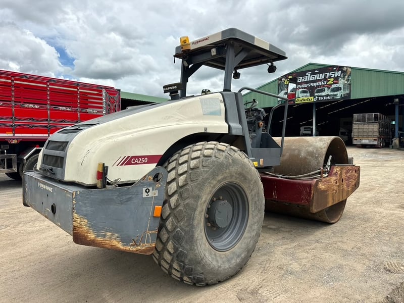 Dynapac ca250  ชั่วโมงน้อย 1,884 P.m. #รถบดล้อเรียบ #LEK1019
