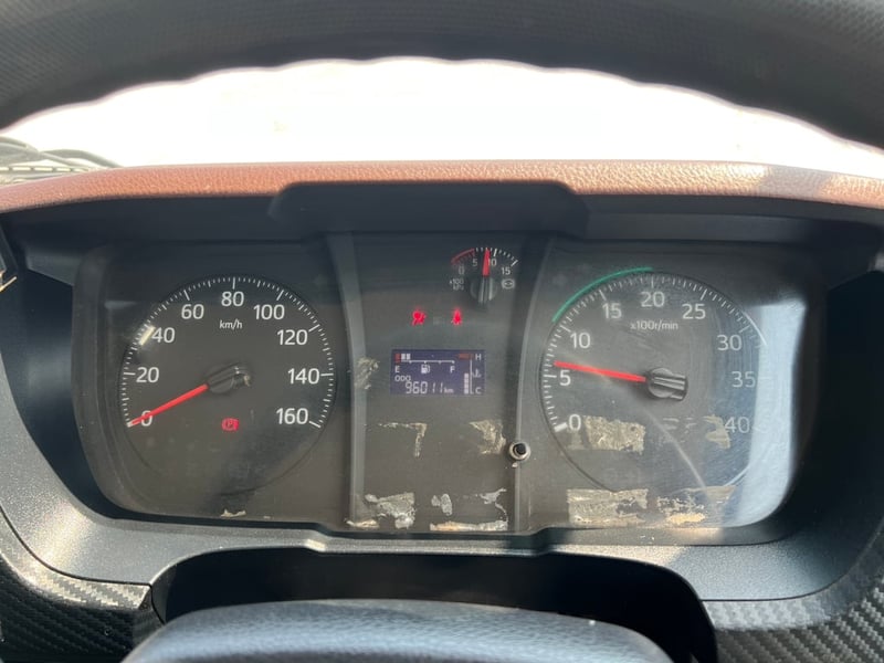 HINO DOMINATOR FC9J 155 HP ปี 63 ไมล์ 96,011 กม. #กระบะดั้มสามมิตร SMM ยาว 4 ม. # LEK866 