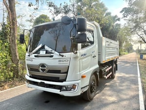 HINO FC9J 210 แรง ปี 2567 ไมล์แท้ 47,500 km #6ล้อ ดั้มสามมิตร #LEK1067