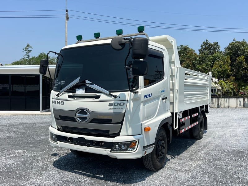 HINO FC9J 210 HP ปี65 ไมล์ 88,006 KM  #กระบะดั้ม 2 รั้ว #Lek1174 