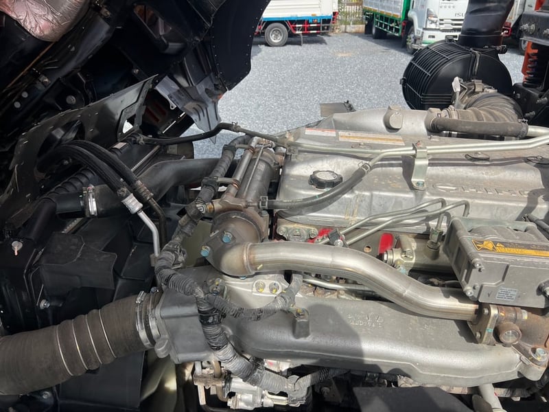 HINO FM1A 344HP ปี66 ไมล์ 287,400 KM. #รถพ่วงกระบะดั้มเกษตร 6 ไม้  #LEK941,942 