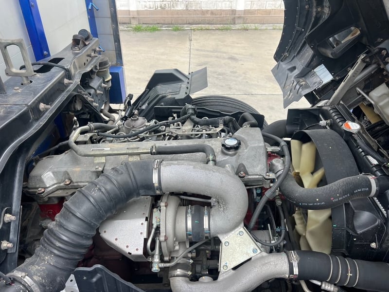 HINO FL8J 260HP เพลาเดียว ปี59 ไมล์87,000km. #ล่องกระบะมีเนียม#LEK400