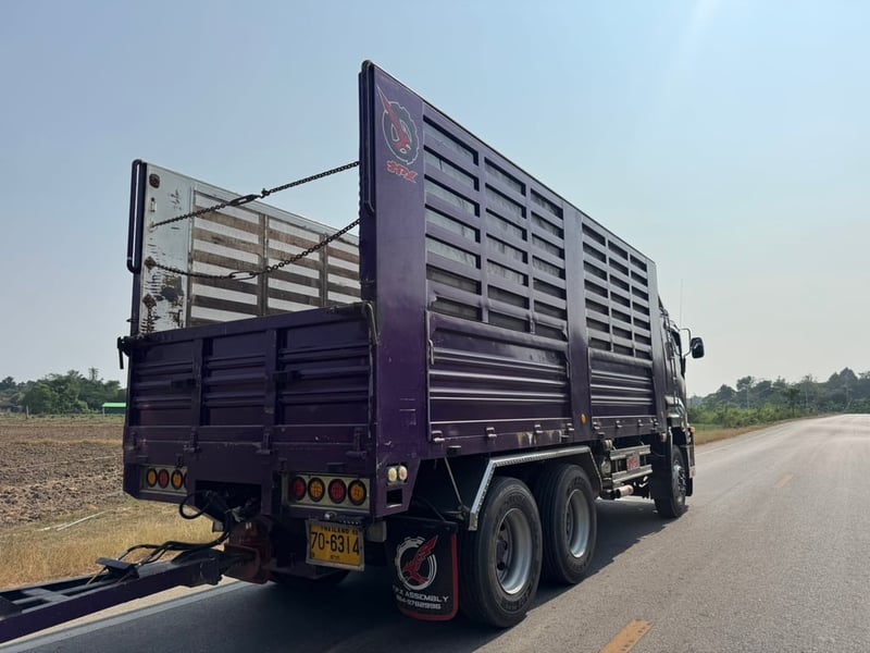 ISUZU FXZ 360 HP ปี 2565 ไมล์ 445,852 KM. #พ่วงแม่-ลูกไม่ดั้ม #LEK1234-1235