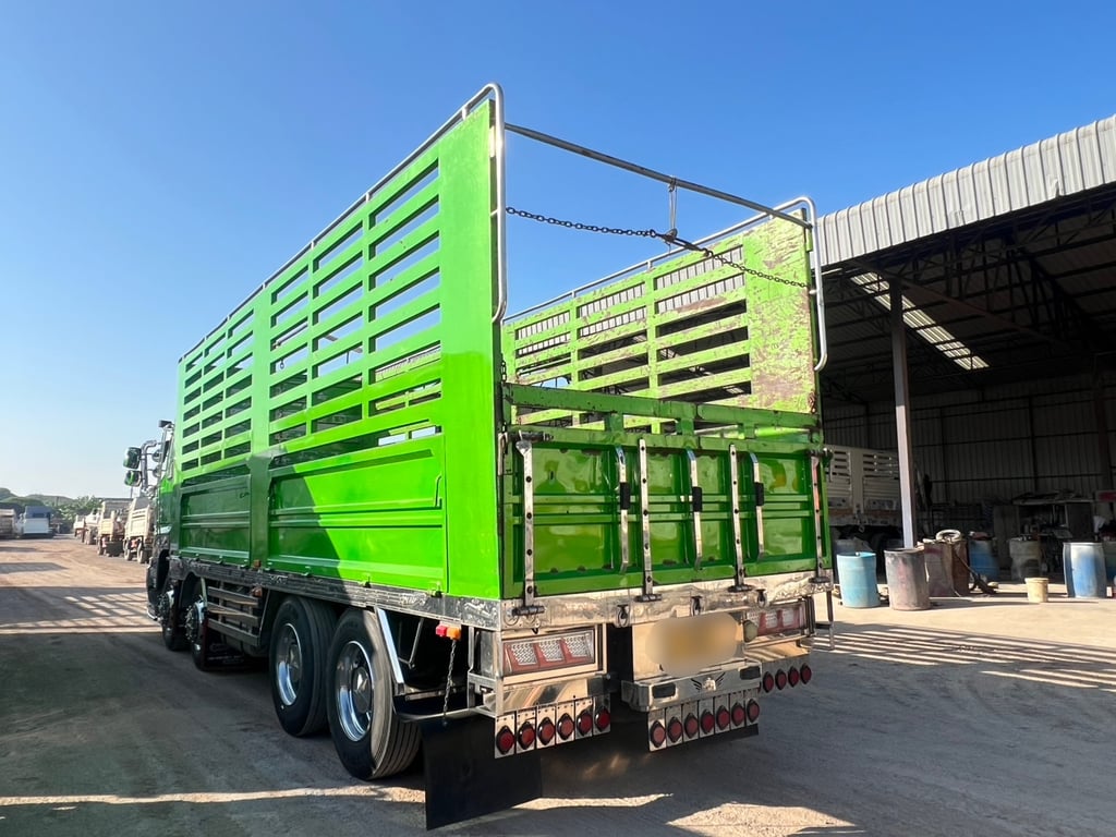  HINO S700 344 HP ไมล์ 369,000 KM. #12ล้อแท้ ปี 2565 เพลาเดียว #LEK1128