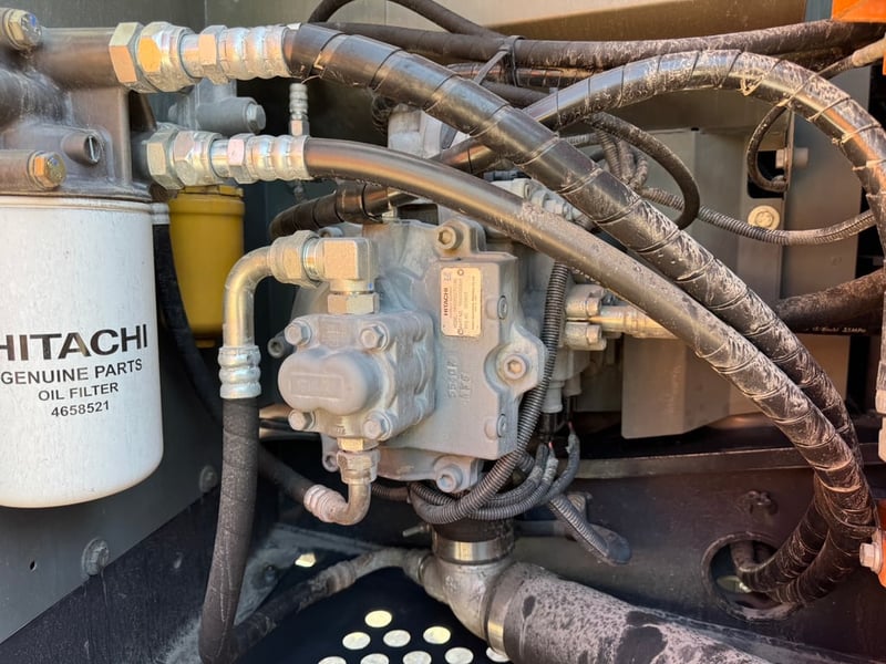 HITACHI ZX130-5C 90 แรงม้า ปี 66 เลขชั่วโมง 3,640 ชม. #แมคโคร  #LEK1087