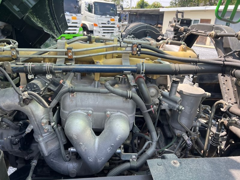 ISUZU FXZ 360 ปี 65 ไมล์น้อยเพียง 120,000 km. #รถพ่วงดินกระบะอลูมิเนียม SHK #LEK 943-944