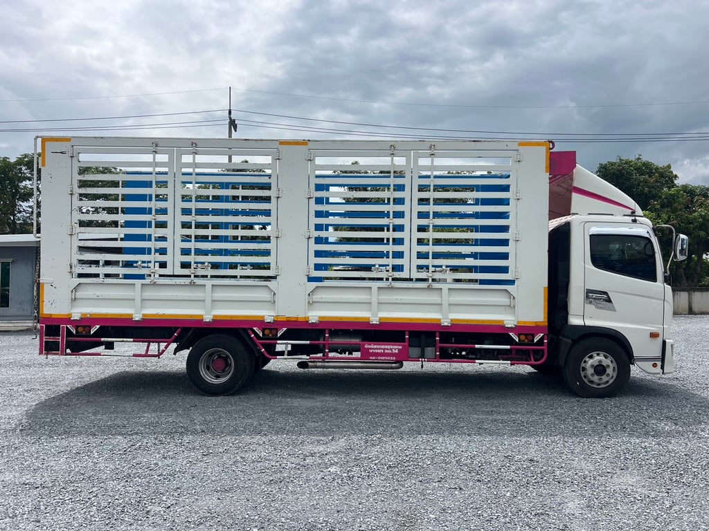 HINO FC9J 210HP ปี64 ไมล์ 350,000 KM. #6ล้อล่องยาว 6.60 ม. #LEK 932