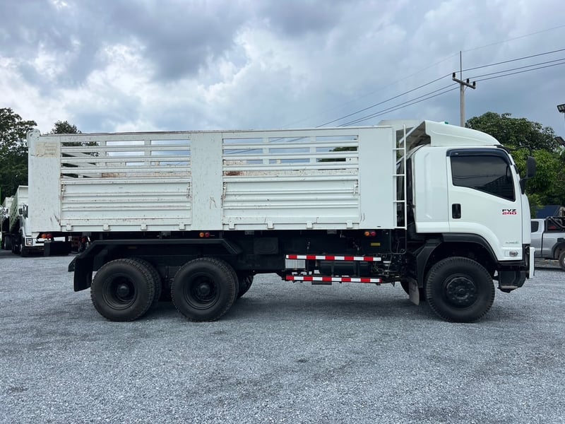ISUZU FVZ 240 แรงม้า 2เพลา ปี 66 ไมล์น้อย 45,800 km. #กระบะดั้ม สามมิตร smm #LEK 793