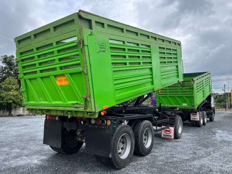 HINO FM1A344 ปี 65 ไมล์น้อย 126,000 km. #ดั๊มพ์สามมิตร SMM #LEK839-840