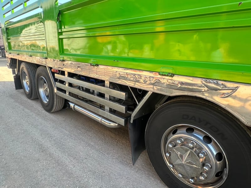  HINO S700 344 HP ไมล์ 369,000 KM. #12ล้อแท้ ปี 2565 เพลาเดียว #LEK1128