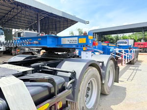 HINO FM1A 344 HP ปี66 ไมล์ 167,035 km. #หัวลากพร้อมหาง wafa 3คาน 12.50 ม. ล้ออลูมิเนียม #LEK964,936