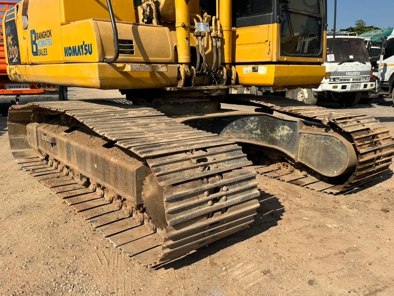 KOMATSU PC200-8 รถแม็คโคร ชั่วโมงการทำงาน 13,440 ชม. # LEK893