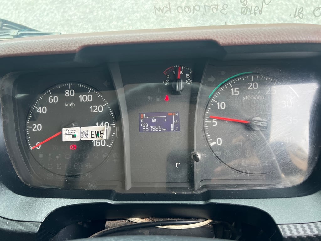 HINO FC9J 210HP ปี64 ไมล์ 350,000 KM. #6ล้อล่องยาว 6.60 ม. #LEK 932