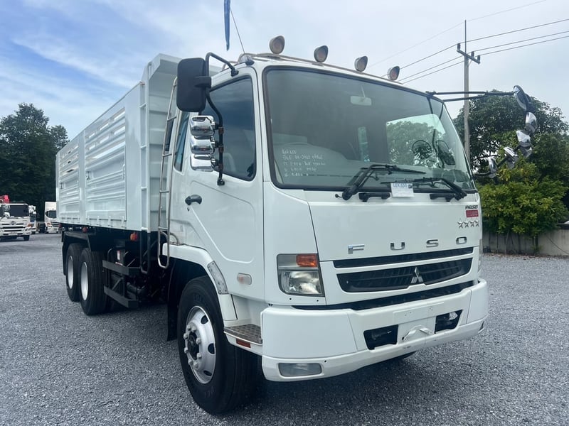FUSO FN62FM 270HP ปี 65 ไมล์น้อย 37,6200 KM. #กระบะดั้ม SMM (สามมิตร)  LEK655 