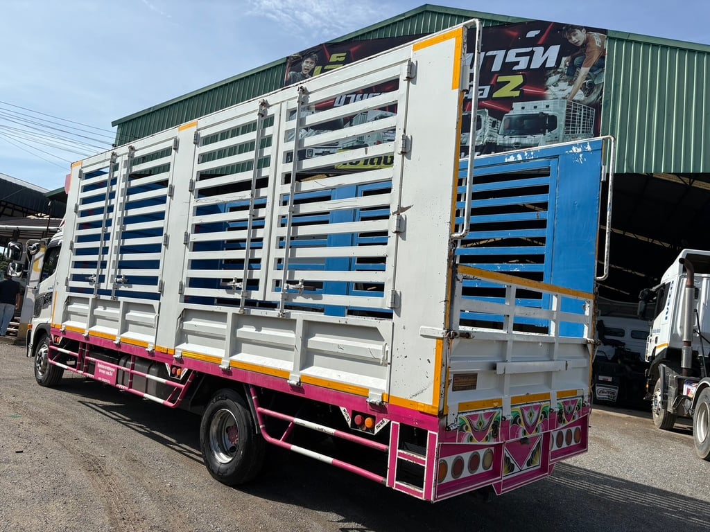 HINO FC9J 210HP ปี64 ไมล์ 350,000 KM. #6ล้อล่องยาว 6.60 ม. #LEK 932