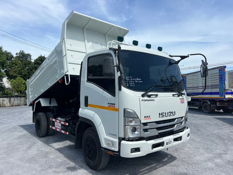 ISUZU FRR210HP ปี65 ไมล์ 39,000km #6ล้อดั้ม 2รั้ว #LEK113 