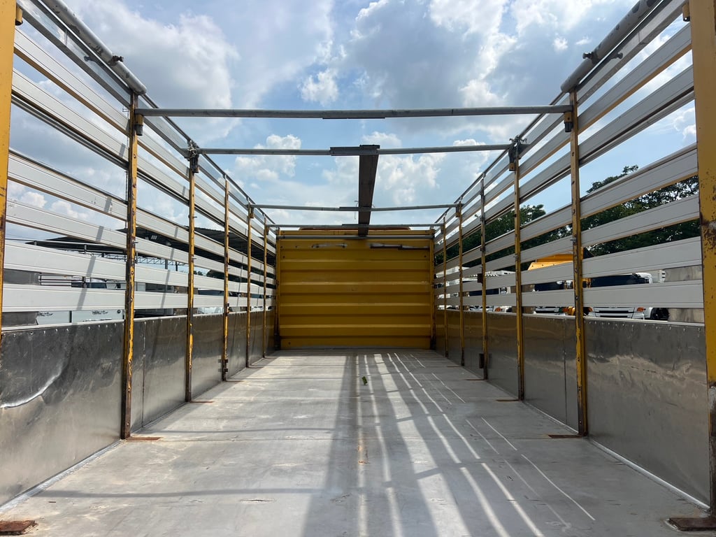  HINO FC9J 210 HP ไมล์ 290,000 KM.  #รถวัวกระบะอลูมิเนียม #LEK1066