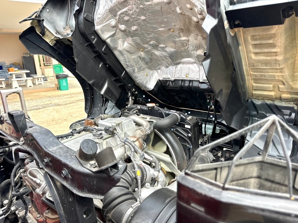 HINO FC9J 210HP ปี66 (ธันวา) ไมล์น้อย 103,000km. #รถ6ล้อเครน #รถ6ล้อเครน