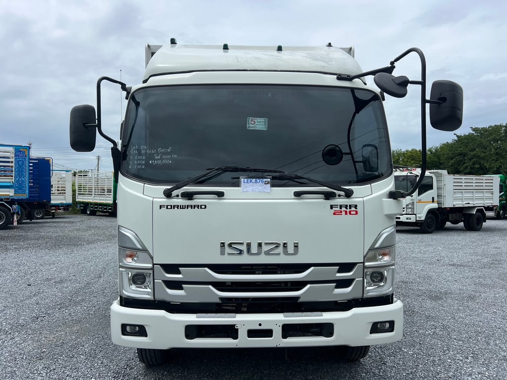 ISUZU FRR 210HP ปี 66 ไมล์แท้ 9,400 km.  #รถหมู 2 ชั้น สแตนเลส  #LEK876  ISUZU FRR 210HP ปี 66 ไมล์แท้ 9,400 km.  #รถหมู 2 ชั้น สแตนเลส  #LEK876