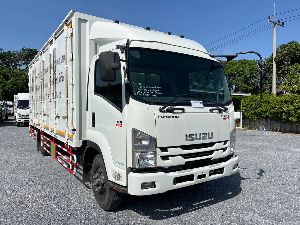 ISUZU FRR190 ปี62  ไมล์ 509,000km. #ตู้10บาน ยาว6.50ม.#LEK 874 ISUZU FRR190 ปี62  ไมล์ 509,000km. #ตู้10บาน ยาว6.50ม.#LEK 874