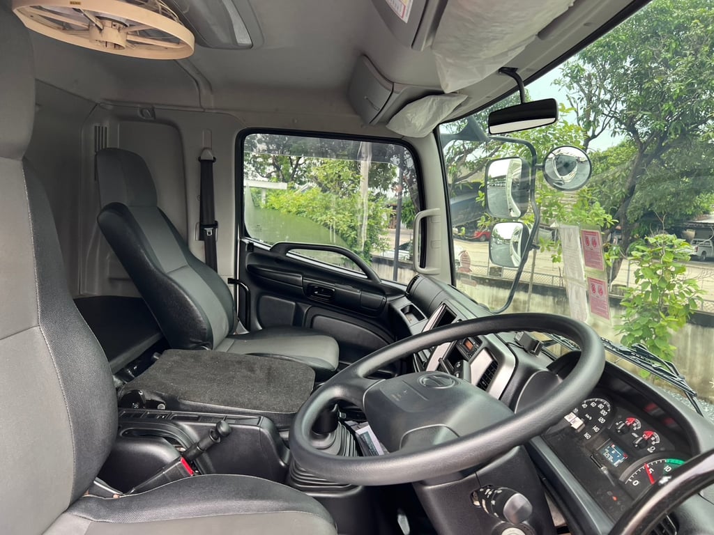 HINO FM2P 380 HP ปี66 ไมล์62,400 #กระบะดั้มเกษตร แม่-ลูก #LEK 638,696