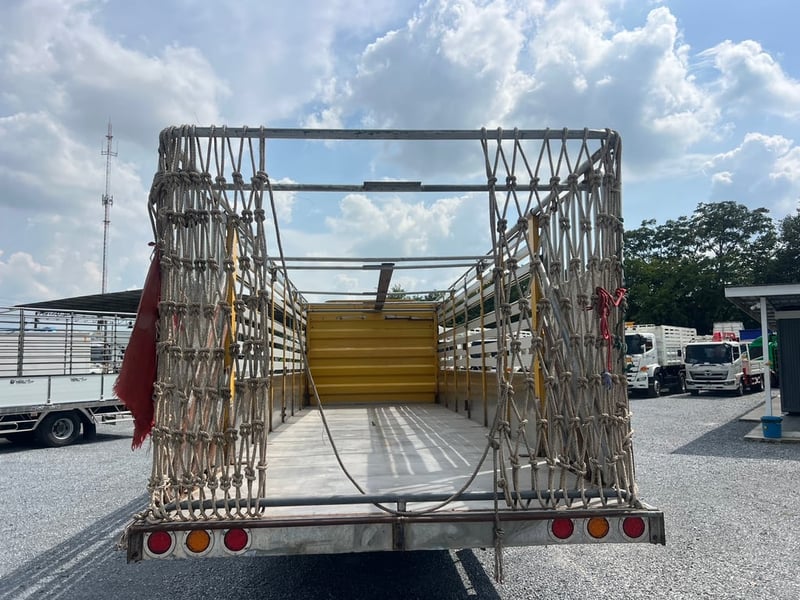  HINO FC9J 210 HP ไมล์ 290,000 KM.  #รถวัวกระบะอลูมิเนียม #LEK1066