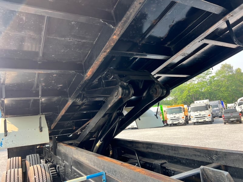 HINO FM2P 380 HP ปี 2566 ไมล์ 170,000 km. #10ล้อพ่วงกระบะเหล็กดั้มเกษตร #LEK586-585 HINO FM2P 380 HP ปี 2566 ไมล์ 170,000 km. #10ล้อพ่วงกระบะเหล็กดั้มเกษตร #LEK586-585