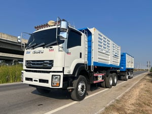  ISUZU FXZ 360 ปี65 ไมล์ 33,000 KM. #พ่วงแม่ลูก  #LEK353-852