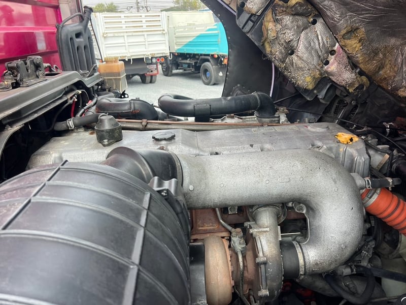 SUZU GIGA หัวตึก (รถประกอบ) จดปี 64 ไมล์ 805,547 KM. #12ล้อแท้ เพลาเดียว #LEK 1074