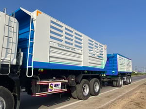  ISUZU FXZ 360 ปี65 ไมล์ 33,000 KM. #พ่วงแม่ลูก  #LEK353-852