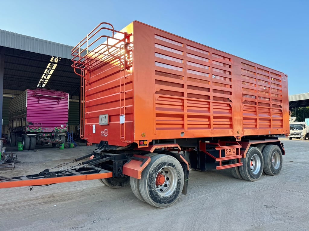 ISUZU FXZ 360 ปี 66 ไมล์ 189,000 km. #แม่–ลูกพ่วงดั้ม ## Lek1044-1045