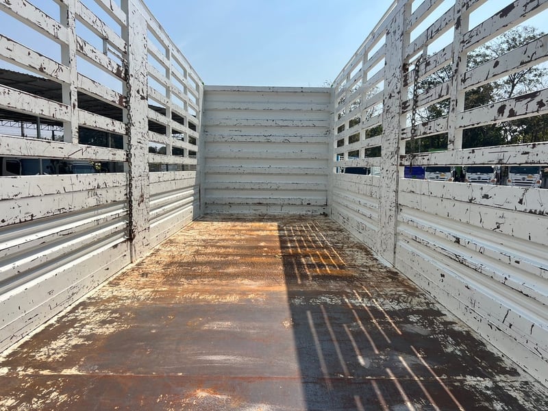 HINO FL8J 260HP ปี66 ไฟใหม่ ไมล์ 167,715 KM. #กระบะคอกเหล็กยาว 7.80 #LEK1179 