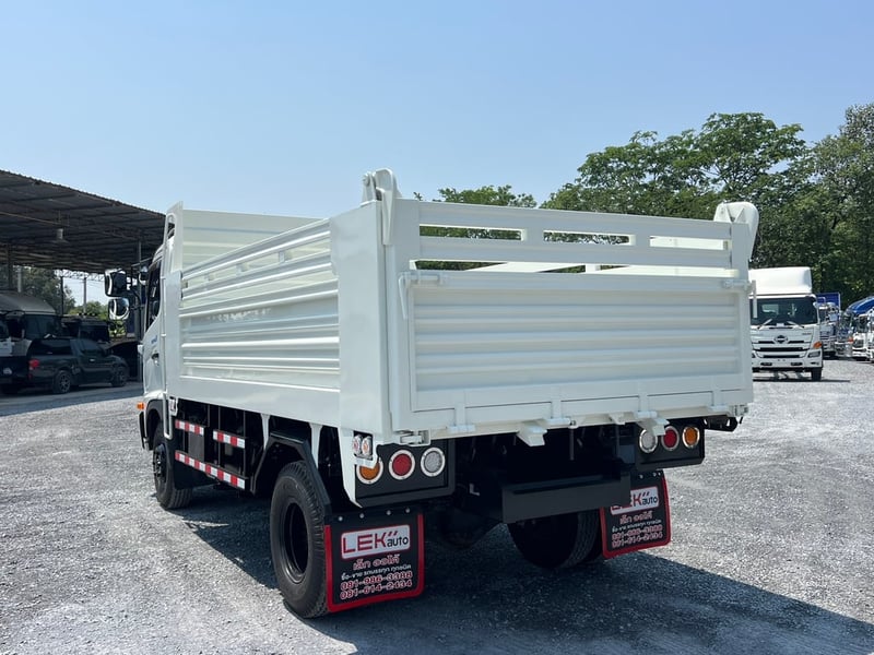HINO FC9J 210 HP ปี65 ไมล์ 88,006 KM  #กระบะดั้ม 2 รั้ว #Lek1174 