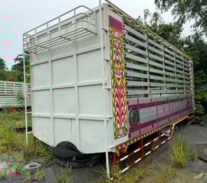 กระบะล่อง อะลูมิเนียม คาน 86 ยกลงจากhino #L24