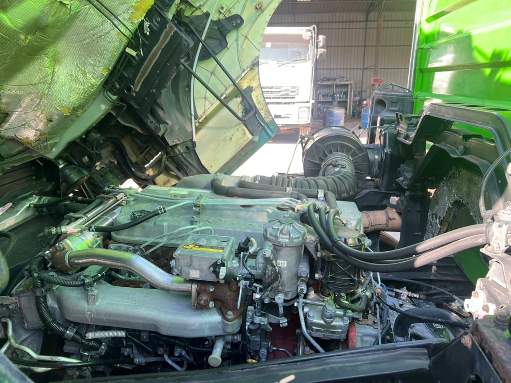  HINO S700 344 HP ไมล์ 369,000 KM. #12ล้อแท้ ปี 2565 เพลาเดียว #LEK1128