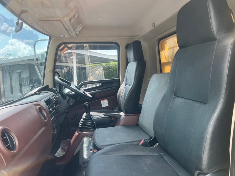  HINO FC9J 210 HP ไมล์ 290,000 KM.  #รถวัวกระบะอลูมิเนียม #LEK1066