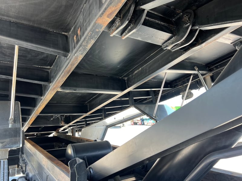 HINO FL1A 344 HP ปี 66 ไมล์ 213,500 km. #12 ล้อดั้ม กระบะดั้มเกษตร แผงสูง ##LEK1095