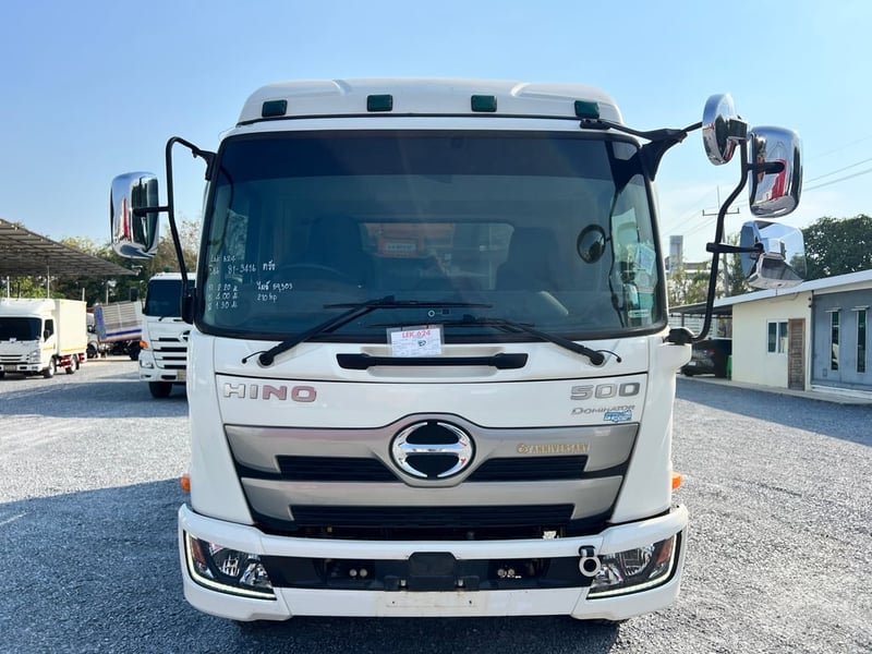 HINO FC9J 210hp ปี 66  ไมล์แท้ 59,300 km #6ล้อดั้ม #LEK624