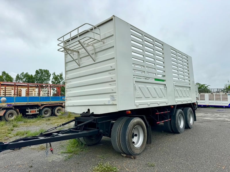 ลูกพ่วง3คาน smm สามมิตร กระบะเหล็กคอกสูง #L15  