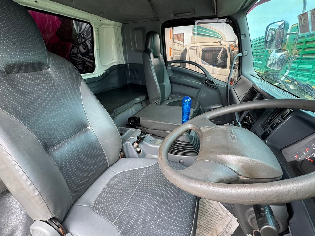 ISUZU FXZ 360 ปี63 ไมล์ 362,000km. #รถพ่วงกระบะดั้มสหกิจ อลูมิเนียม#LEK 812-813