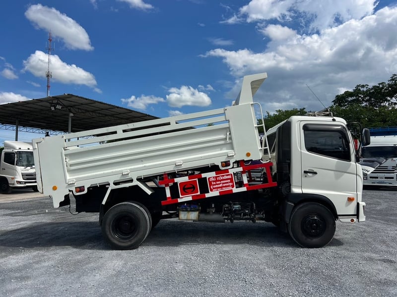 HINO FC9J 210 HP ปี 67 ไมล์ 29,032 KM. #กระบะดั้มเหล็ก #lek1211