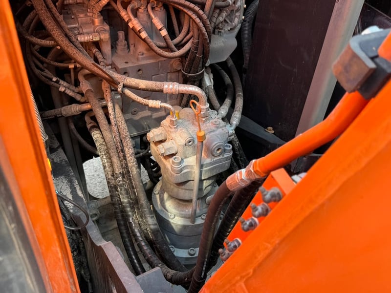 HITACHI ZX130-5C 90 แรงม้า ปี 66 เลขชั่วโมง 3,640 ชม. #แมคโคร  #LEK1087