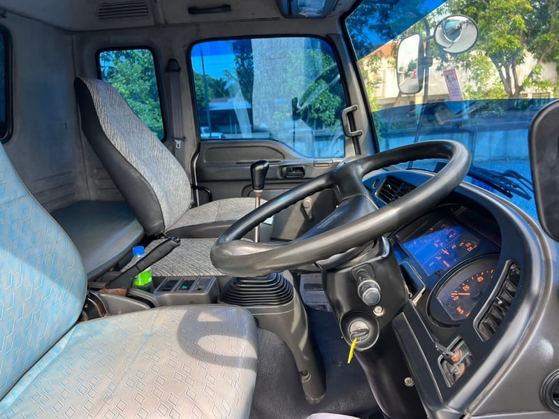 ISUZU DEGA FVM230 เพลาเดียว maxload ปี51 #กระบะเหล็ก ยาว7.50 ม.#LEK 887