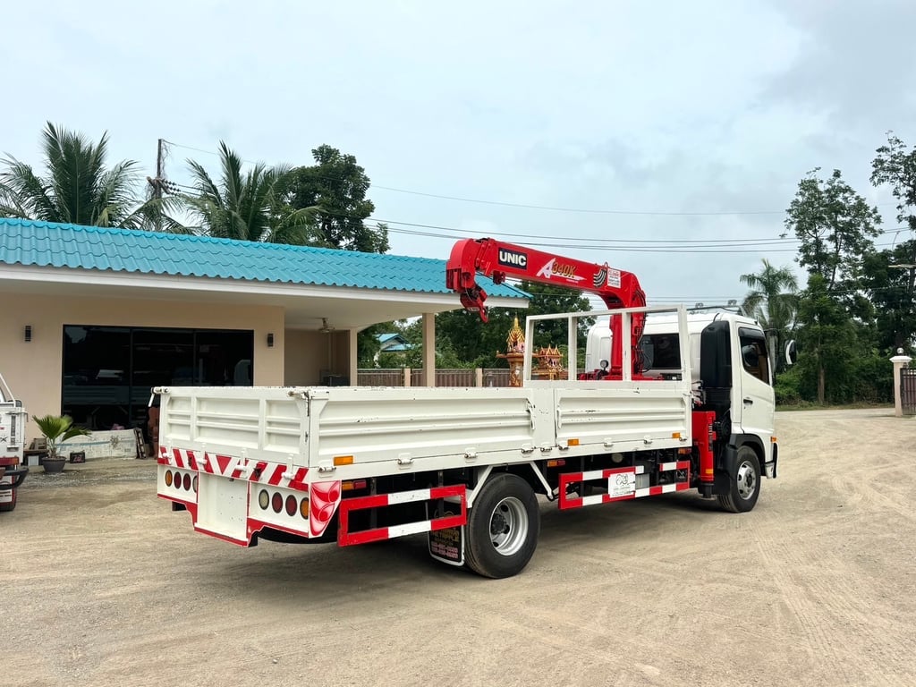 HINO FC9J 210HP ปี66 (ธันวา) ไมล์น้อย 103,000km. #รถ6ล้อเครน #รถ6ล้อเครน HINO FC9J 210HP ปี66 (ธันวา) ไมล์น้อย 103,000km. #รถ6ล้อเครน #รถ6ล้อเครน