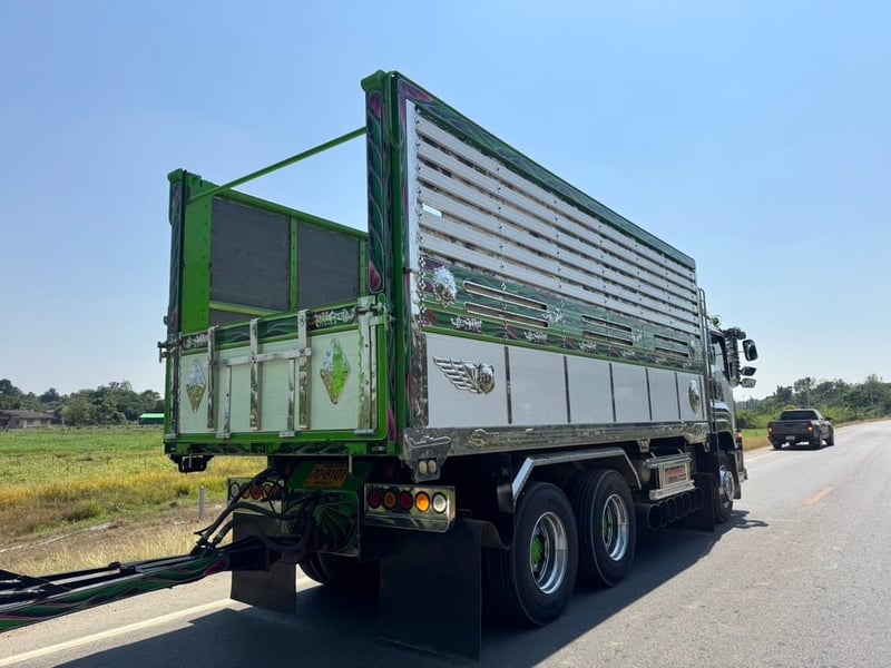 ISUZU FXZ 360HP หน้า GIGA ปี 2565 ไมล์ 208,467 KM. #แม่-ลูกดั้มเกษตร กระบะอลูมิเนียม พื้นเลส #LEK1231 - 1241 ISUZU FXZ 360HP หน้า GIGA ปี 2565 ไมล์ 208,467 KM. #แม่-ลูกดั้มเกษตร กระบะอลูมิเนียม พื้นเลส #LEK1231 - 1241