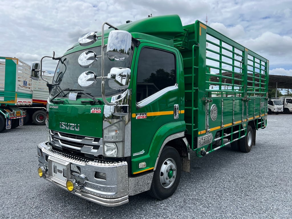 ISUZU FRR 210 แรงม้า | ปี 66 ไมล์ 308,109 กม.#กระบะเหล็ก พื้นเหล็ก แผงข้างอะลูมิเนียมยาว 5.60 เมตร เปิดรอบข้างได้#LEK834 ISUZU FRR 210 แรงม้า | ปี 66 ไมล์ 308,109 กม.#กระบะเหล็ก พื้นเหล็ก แผงข้างอะลูมิเนียมยาว 5.60 เมตร เปิดรอบข้างได้#LEK834