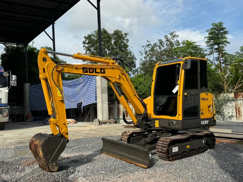 SDLG 635F ปี 66 #แม็คโครเล็ก 3.5 ตัน #LEK1031